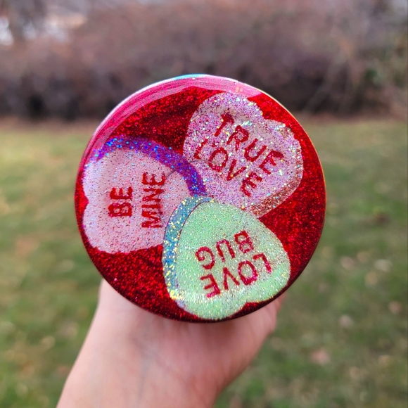 🆕️Custom, 20oz, Valentines Day, Candy Hearts, Stainless Steel Tumbler ♥️ - Picture 14 of 15